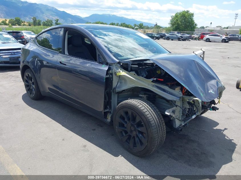 2022 TESLA MODEL Y LONG RANGE DUAL MOTOR ALL-WHEEL DRIVE