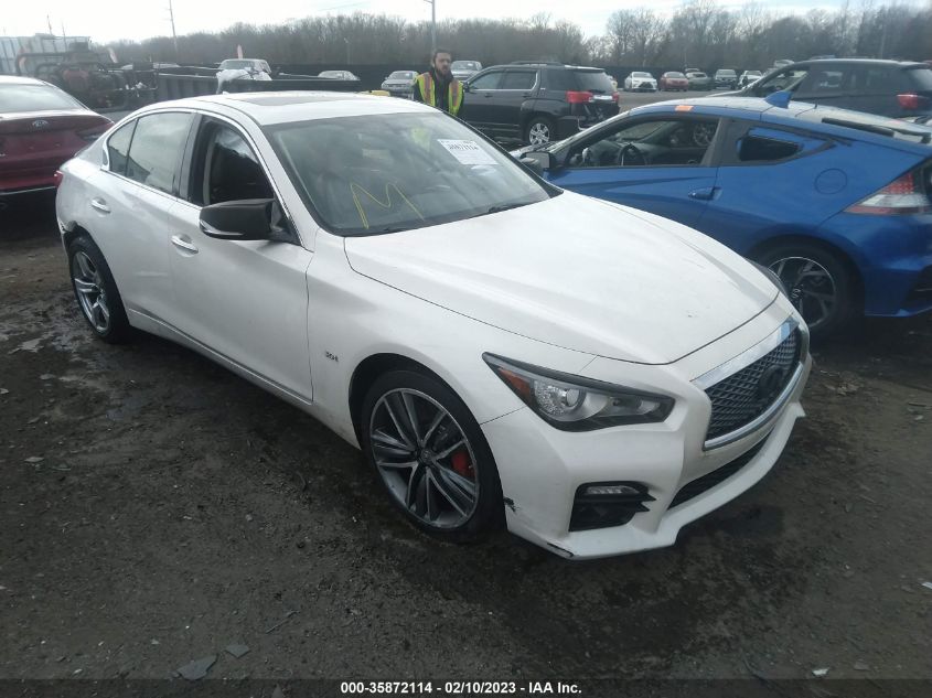 2016 INFINITI Q50 3.0T RED SPORT 400