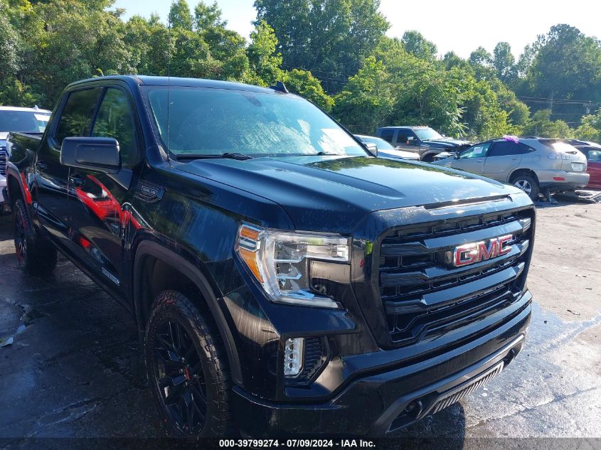 2021 GMC SIERRA 1500 4WD  SHORT BOX ELEVATION