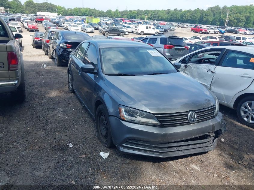 2017 VOLKSWAGEN JETTA 1.4T S