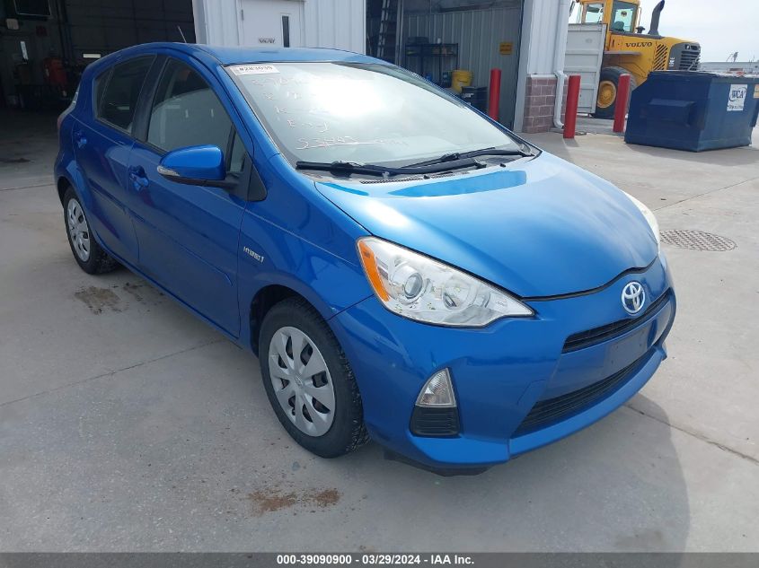 2013 TOYOTA PRIUS C TWO