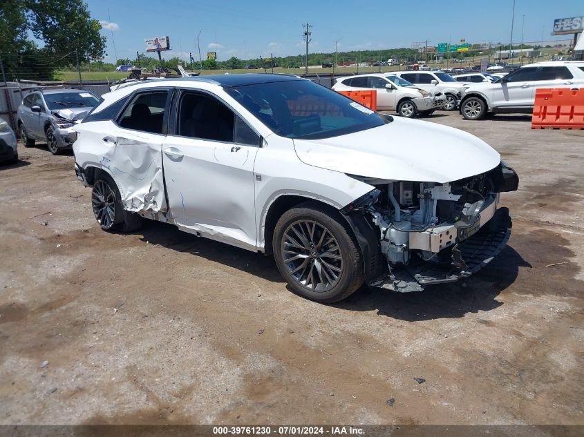 2021 LEXUS RX 450H F SPORT HANDLING