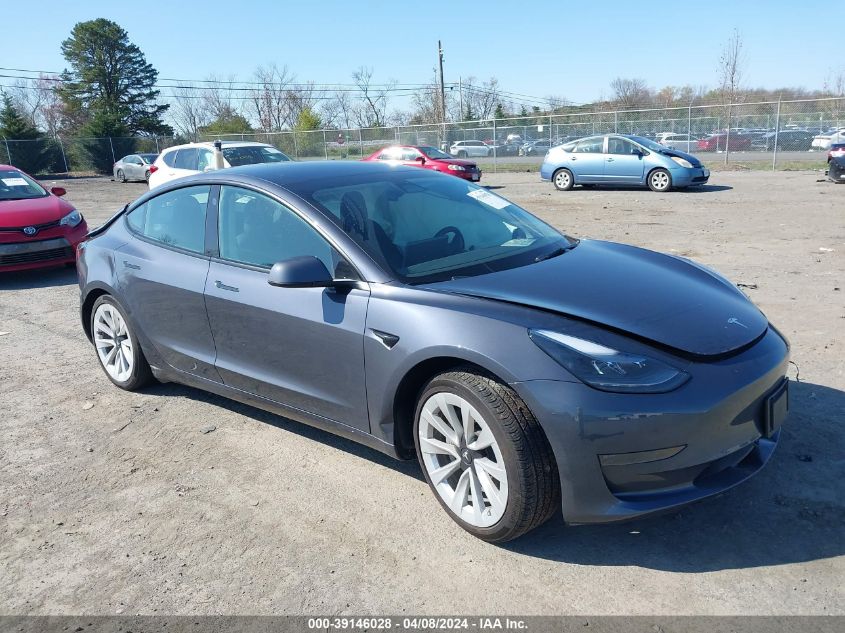 2023 TESLA MODEL 3 REAR-WHEEL DRIVE