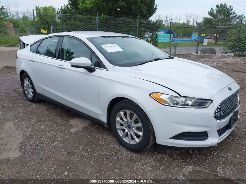 2016 FORD FUSION S