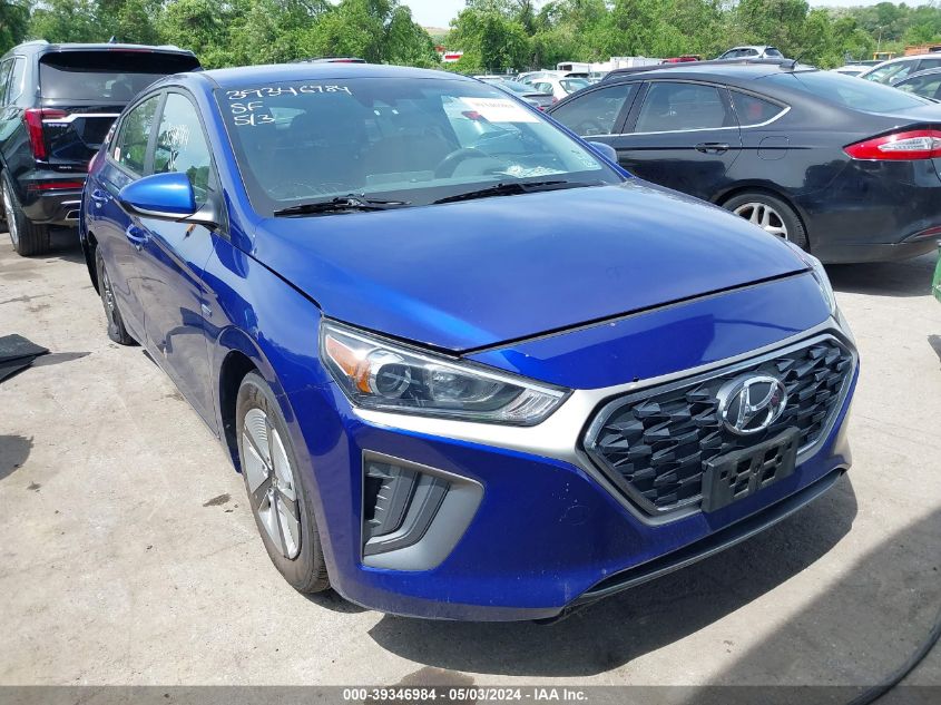 2020 HYUNDAI IONIQ HYBRID BLUE