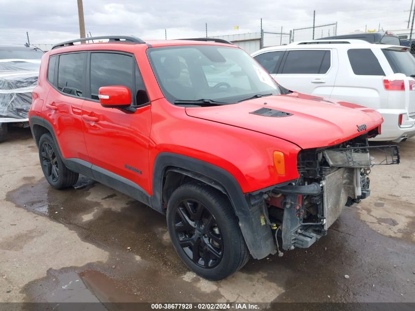 2017 JEEP RENEGADE ALTITUDE 4X4