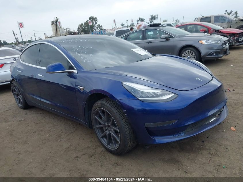 2020 TESLA MODEL 3 STANDARD RANGE PLUS REAR-WHEEL DRIVE/STANDARD RANGE REAR-WHEEL DRIVE