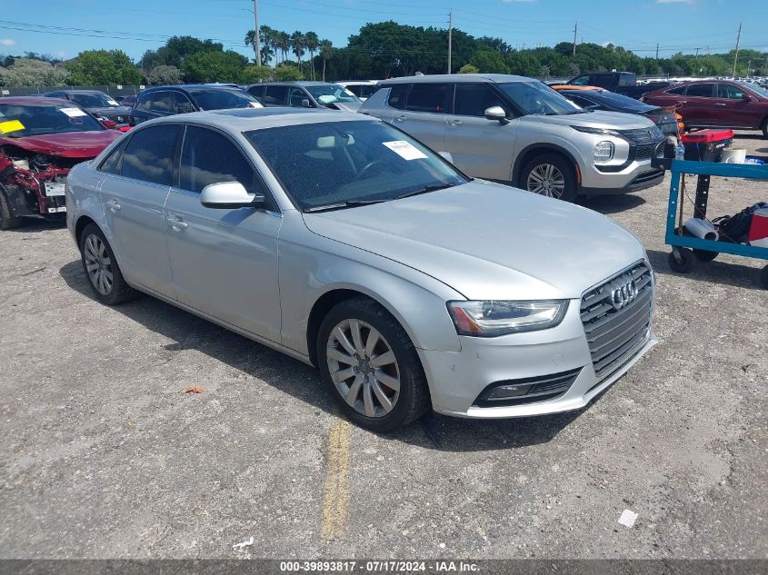 2013 AUDI A4 2.0T PREMIUM