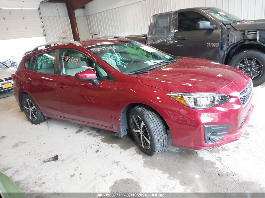 2019 SUBARU IMPREZA 2.0I PREMIUM