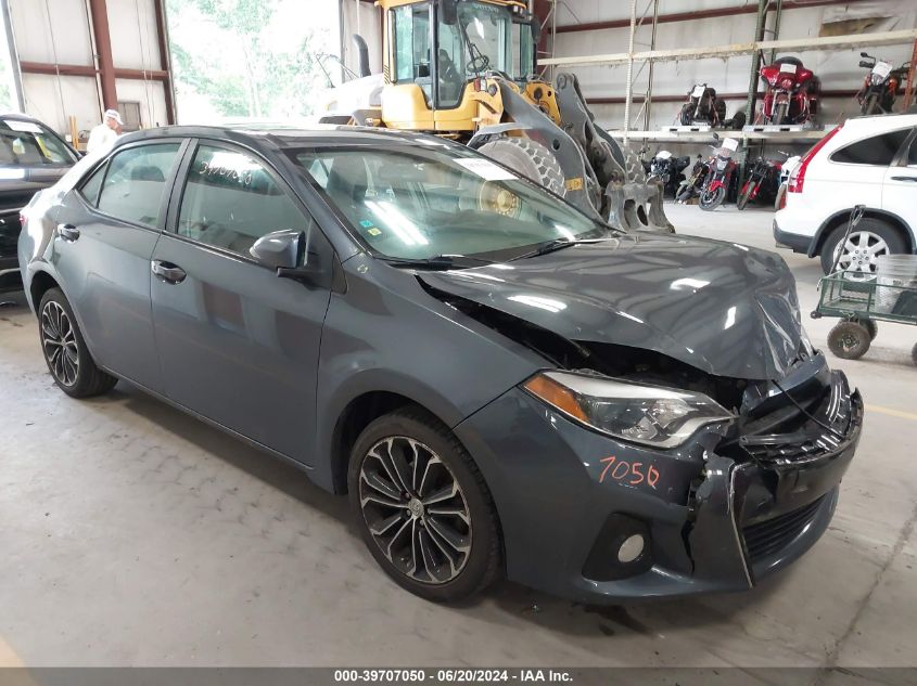 2016 TOYOTA COROLLA S PLUS