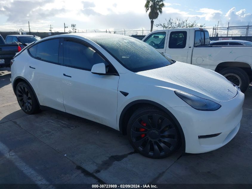 2021 TESLA MODEL Y PERFORMANCE DUAL MOTOR ALL-WHEEL DRIVE