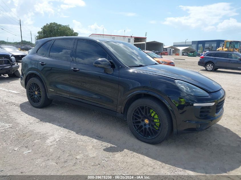 2017 PORSCHE CAYENNE E-HYBRID S PLATINUM EDITION