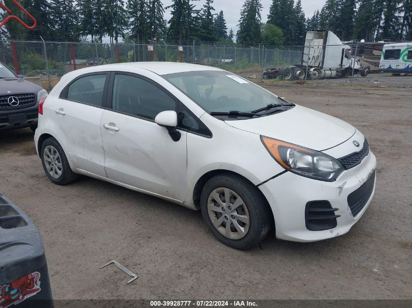 2016 KIA RIO LX