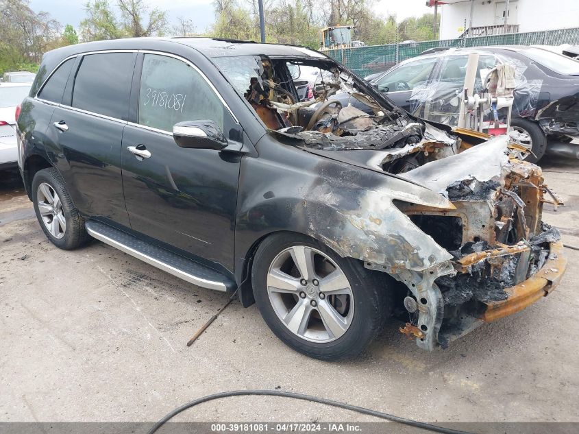 2012 ACURA MDX TECHNOLOGY PACKAGE