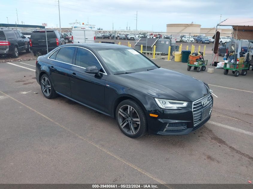 2018 AUDI A4 2.0T TECH ULTRA PREMIUM/2.0T ULTRA PREMIUM