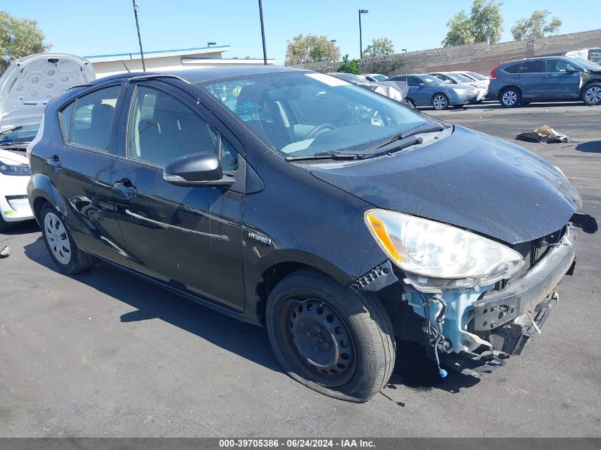 2012 TOYOTA PRIUS C TWO