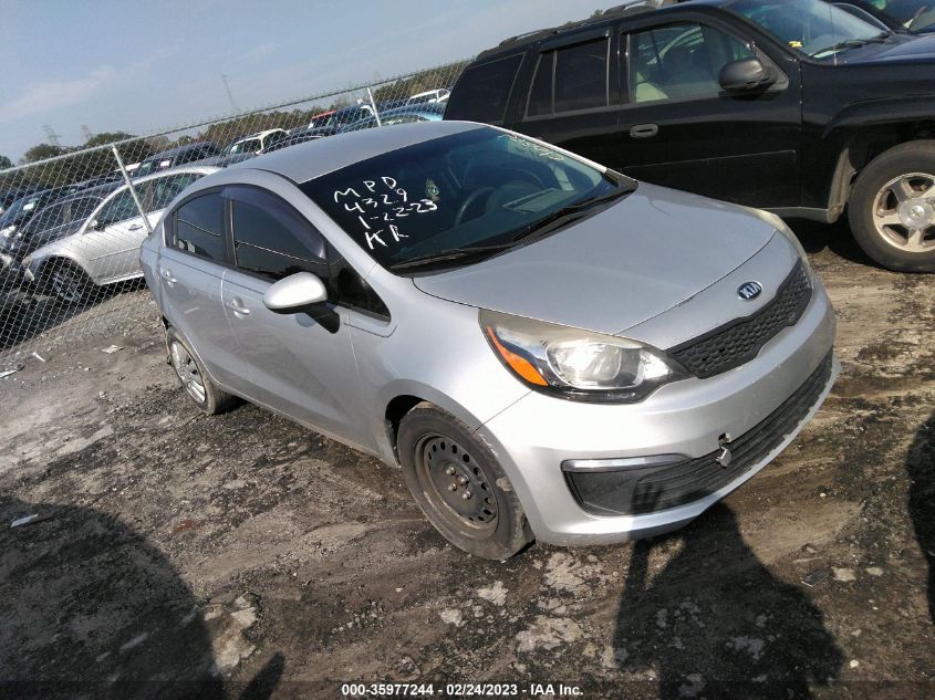 2016 KIA RIO LX