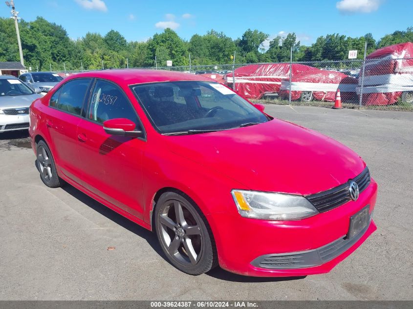 2012 VOLKSWAGEN JETTA 2.5L SE