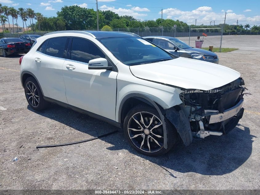 2015 MERCEDES-BENZ GLA 250 4MATIC