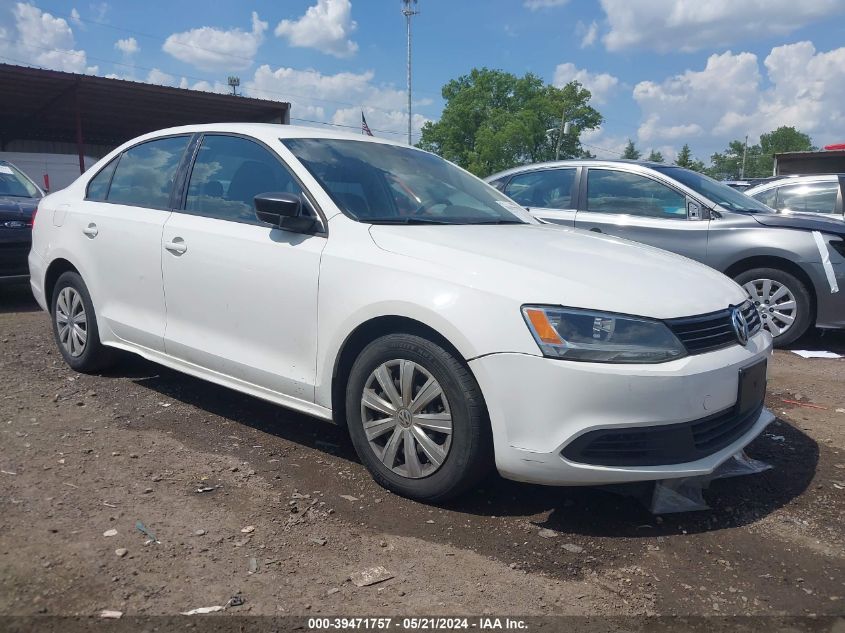 2011 VOLKSWAGEN JETTA 2.0L S