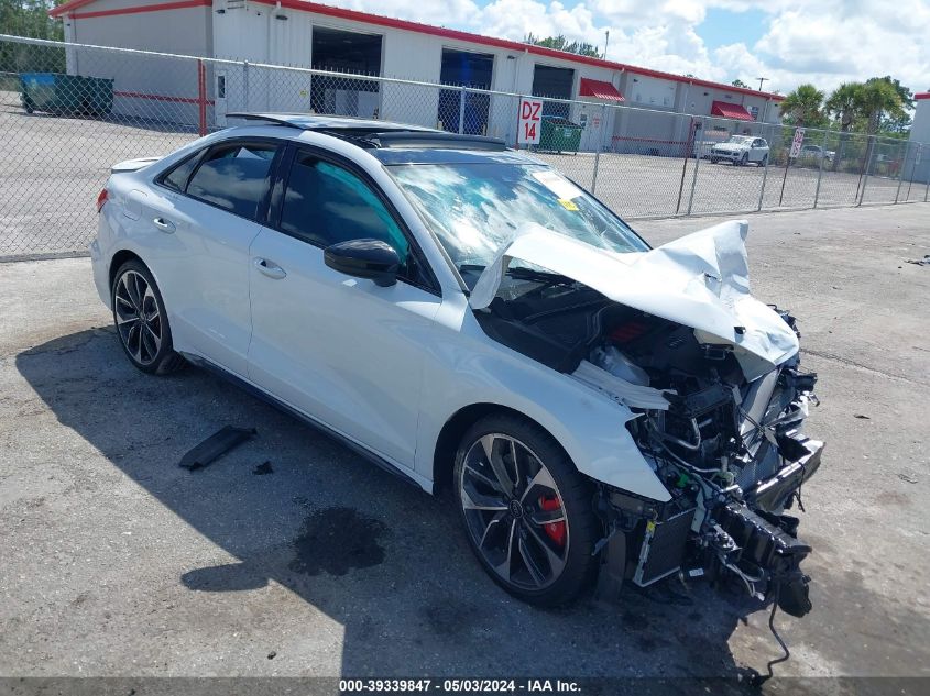 2024 AUDI S3 PREMIUM PLUS TFSI QUATTRO S TRONIC