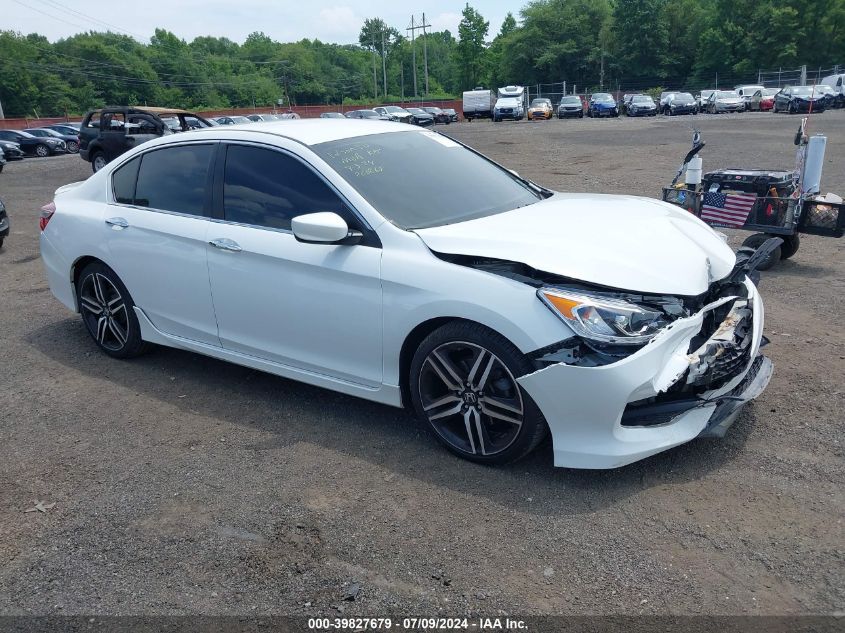 2017 HONDA ACCORD SPORT SE