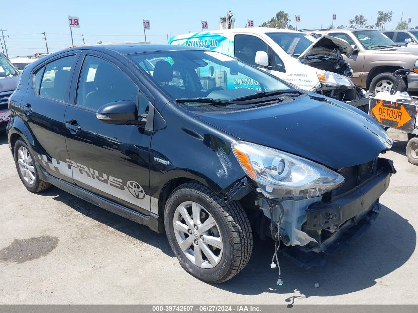 2017 TOYOTA PRIUS C FOUR