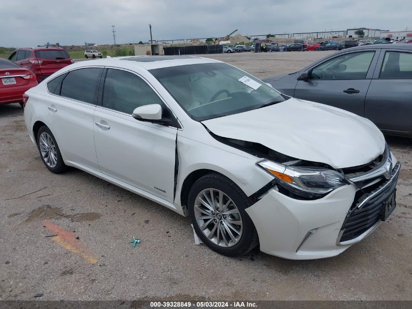 2018 TOYOTA AVALON HYBRID LIMITED