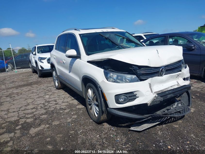 2013 VOLKSWAGEN TIGUAN SE