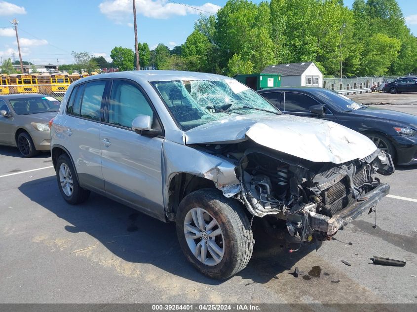 2013 VOLKSWAGEN TIGUAN S