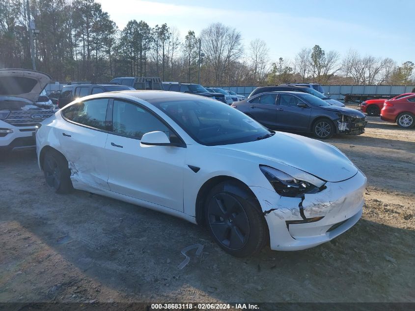 2022 TESLA MODEL 3 LONG RANGE DUAL MOTOR ALL-WHEEL DRIVE