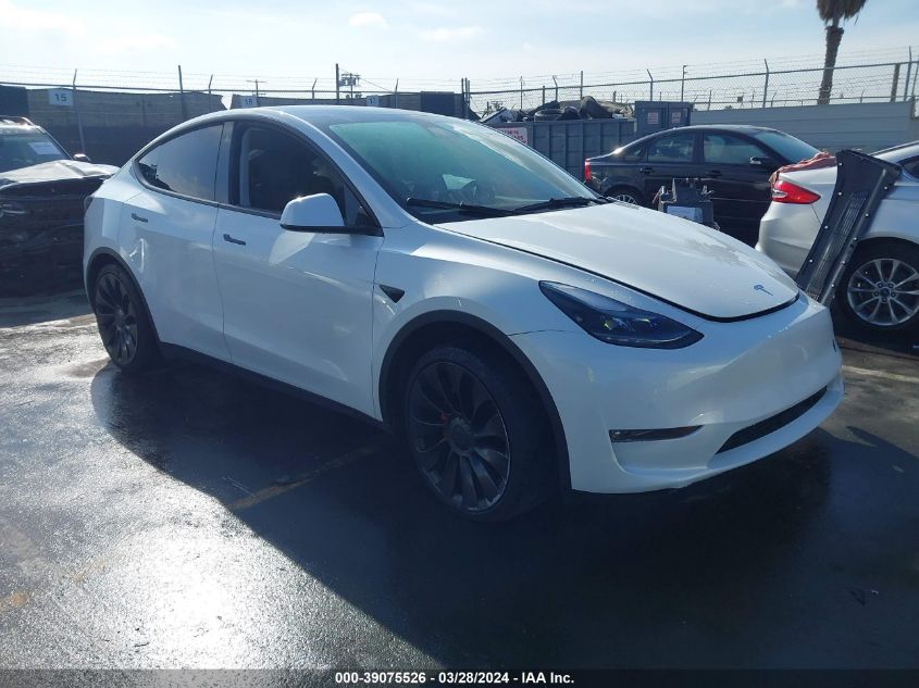 2022 TESLA MODEL Y PERFORMANCE DUAL MOTOR ALL-WHEEL DRIVE