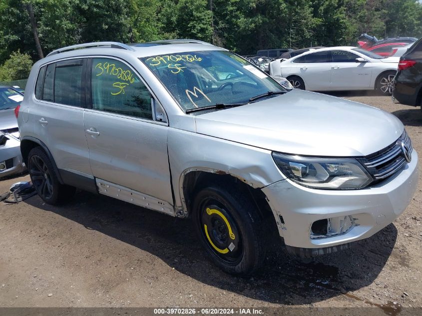 2012 VOLKSWAGEN TIGUAN SEL