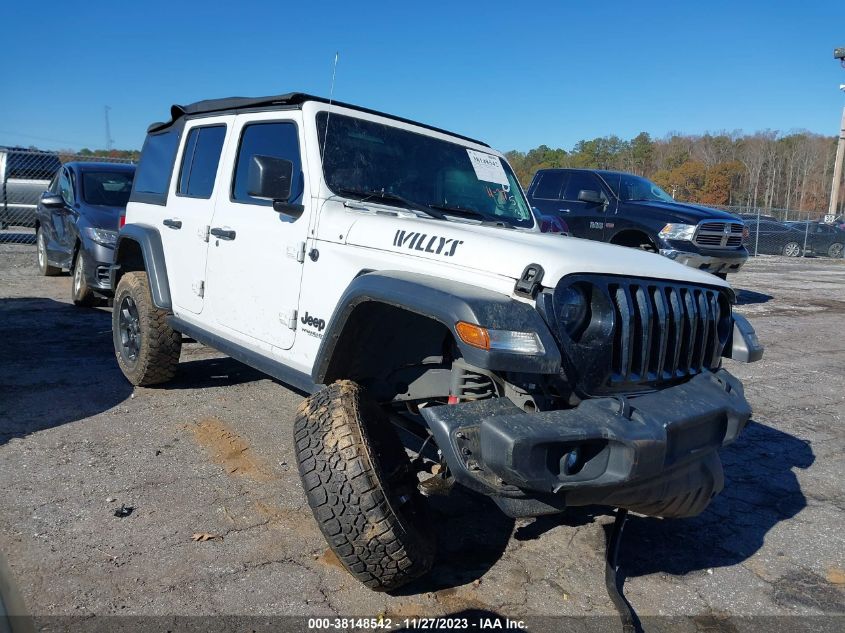 2020 JEEP WRANGLER UNLIMITED WILLYS 4X4