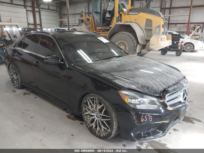 2016 MERCEDES-BENZ E 350 4MATIC