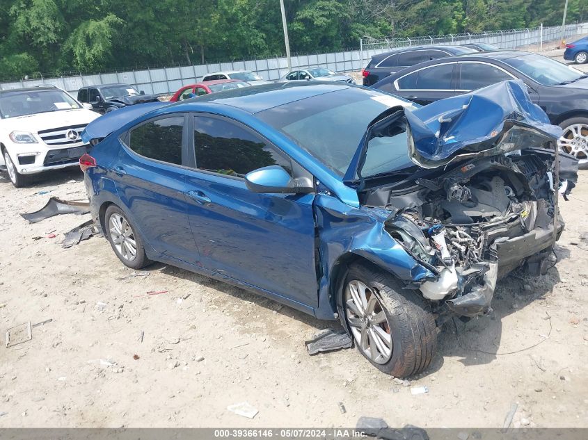 2014 HYUNDAI ELANTRA SE