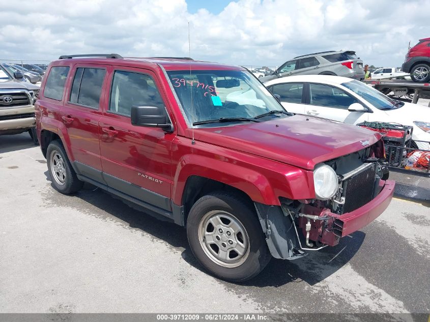 2016 JEEP PATRIOT SPORT