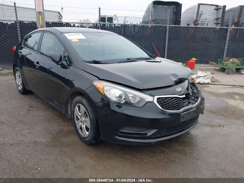 2015 KIA FORTE LX