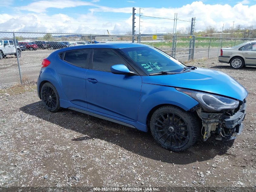 2016 HYUNDAI VELOSTER TURBO RALLY EDITION