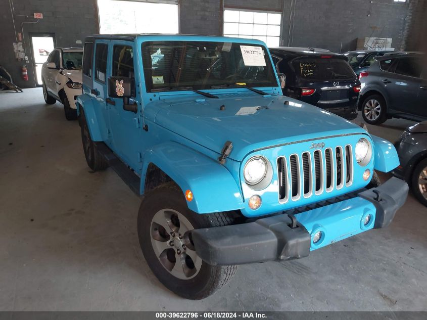 2017 JEEP WRANGLER UNLIMITED SAHARA 4X4