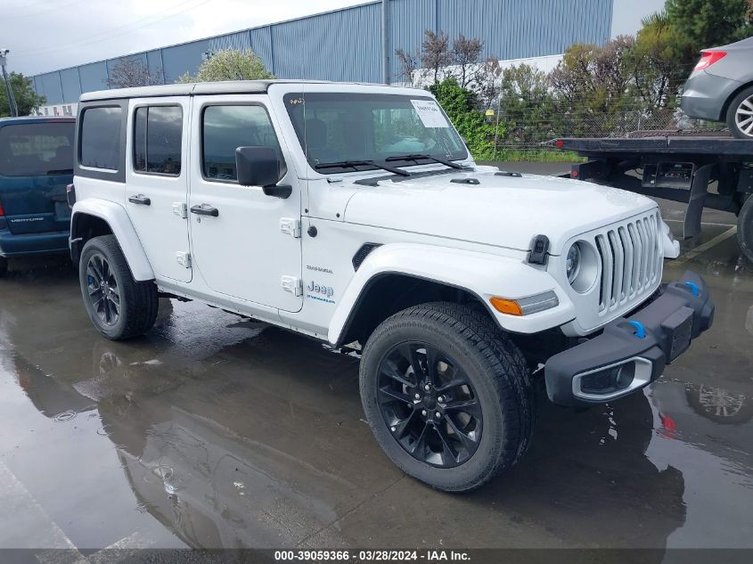 2023 JEEP WRANGLER 4XE SAHARA 4X4