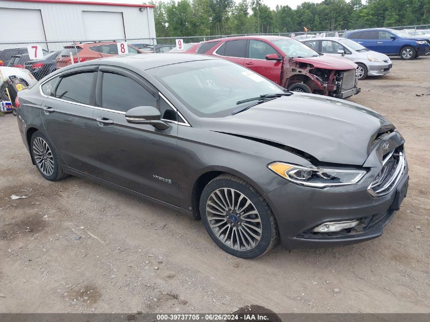 2017 FORD FUSION HYBRID TITANIUM