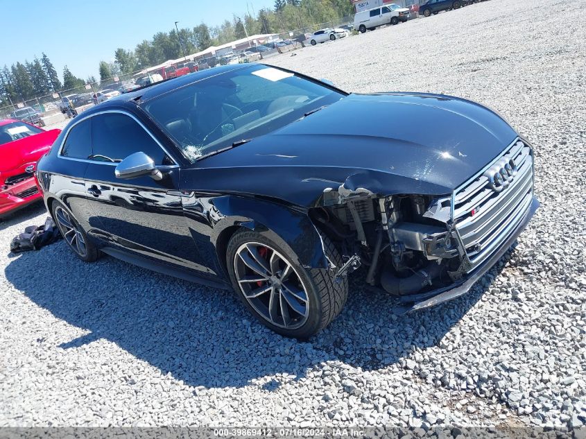 2018 AUDI S5 3.0T PREMIUM PLUS