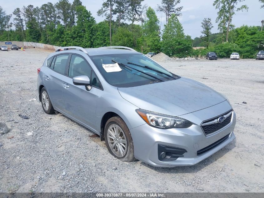 2018 SUBARU IMPREZA 2.0I PREMIUM