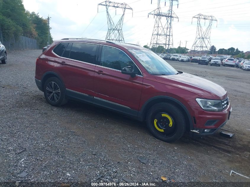 2018 VOLKSWAGEN TIGUAN 2.0T SE/2.0T SEL