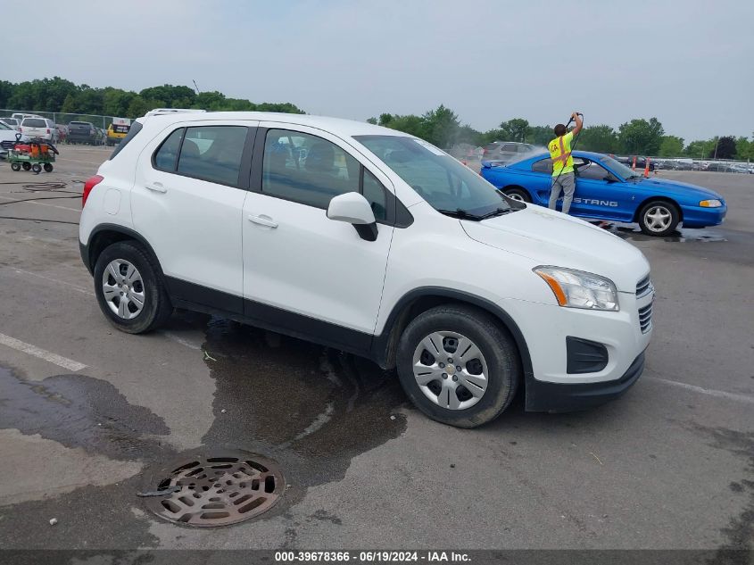 2016 CHEVROLET TRAX 1LS