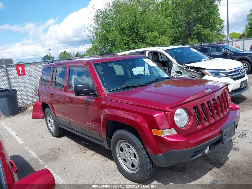 2016 JEEP PATRIOT SPORT