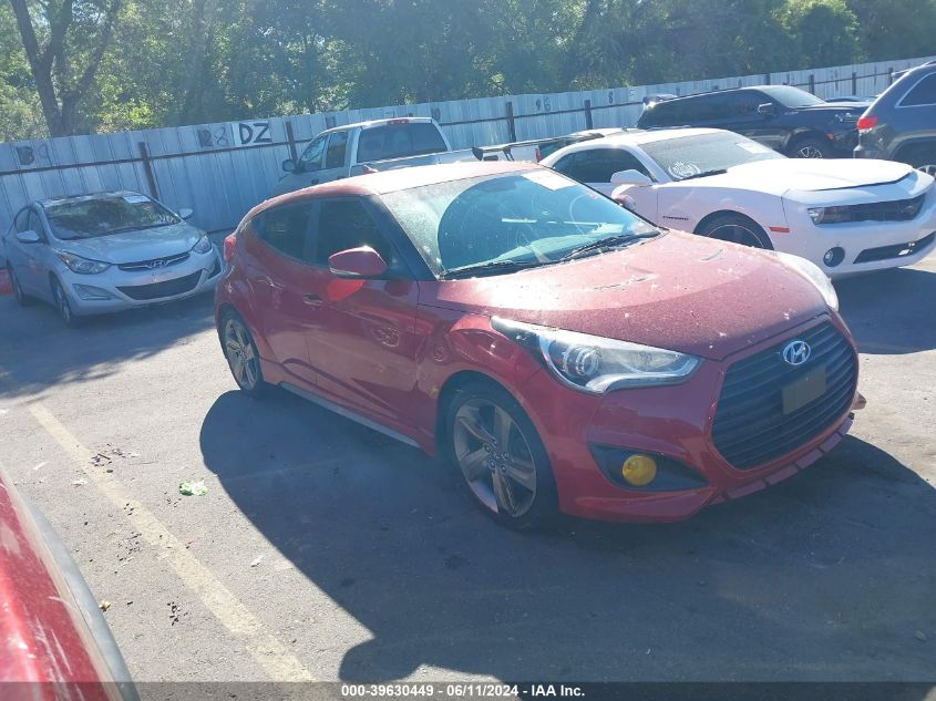 2014 HYUNDAI VELOSTER TURBO W/BLACK