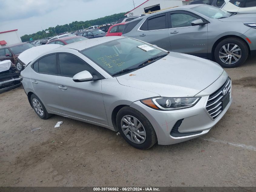 2017 HYUNDAI ELANTRA SE