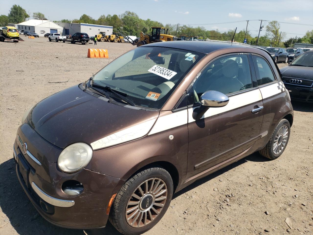 2012 FIAT 500 LOUNGE